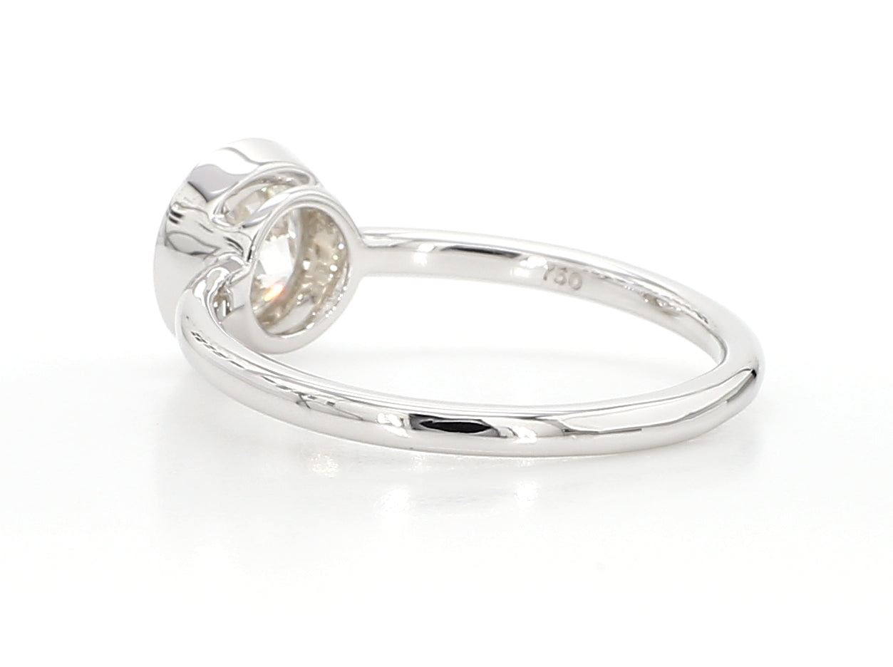 ENGAGEMENT RING ROUND BRILLIANT CUT DIAMOND, 1.03 carats, F VS1 TRIPLE EXCELLENT, GIA 2254711037