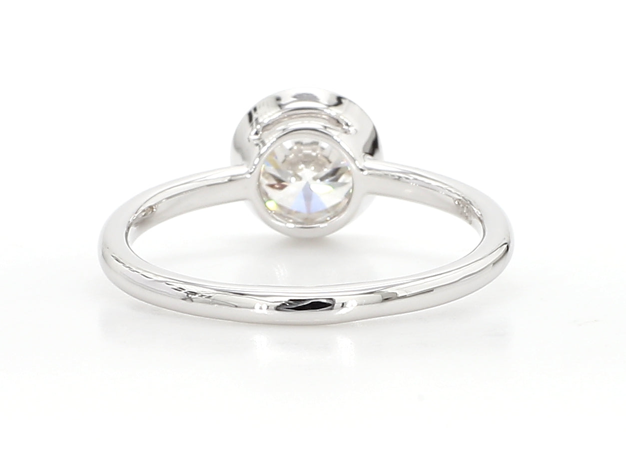ENGAGEMENT RING ROUND BRILLIANT CUT DIAMOND, 1.03 carats, F VS1 TRIPLE EXCELLENT, GIA 2254711037
