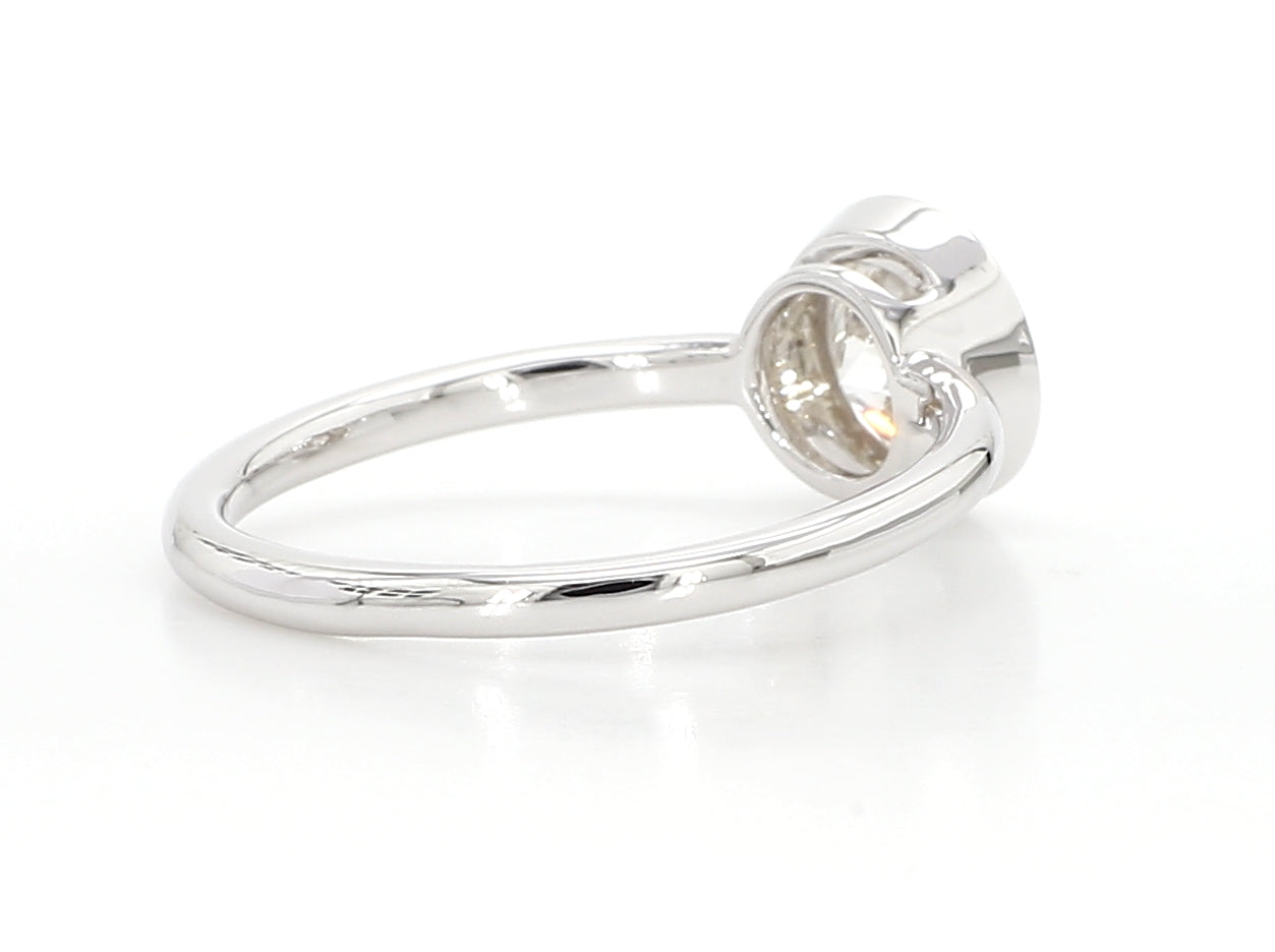 ENGAGEMENT RING ROUND BRILLIANT CUT DIAMOND, 1.03 carats, F VS1 TRIPLE EXCELLENT, GIA 2254711037