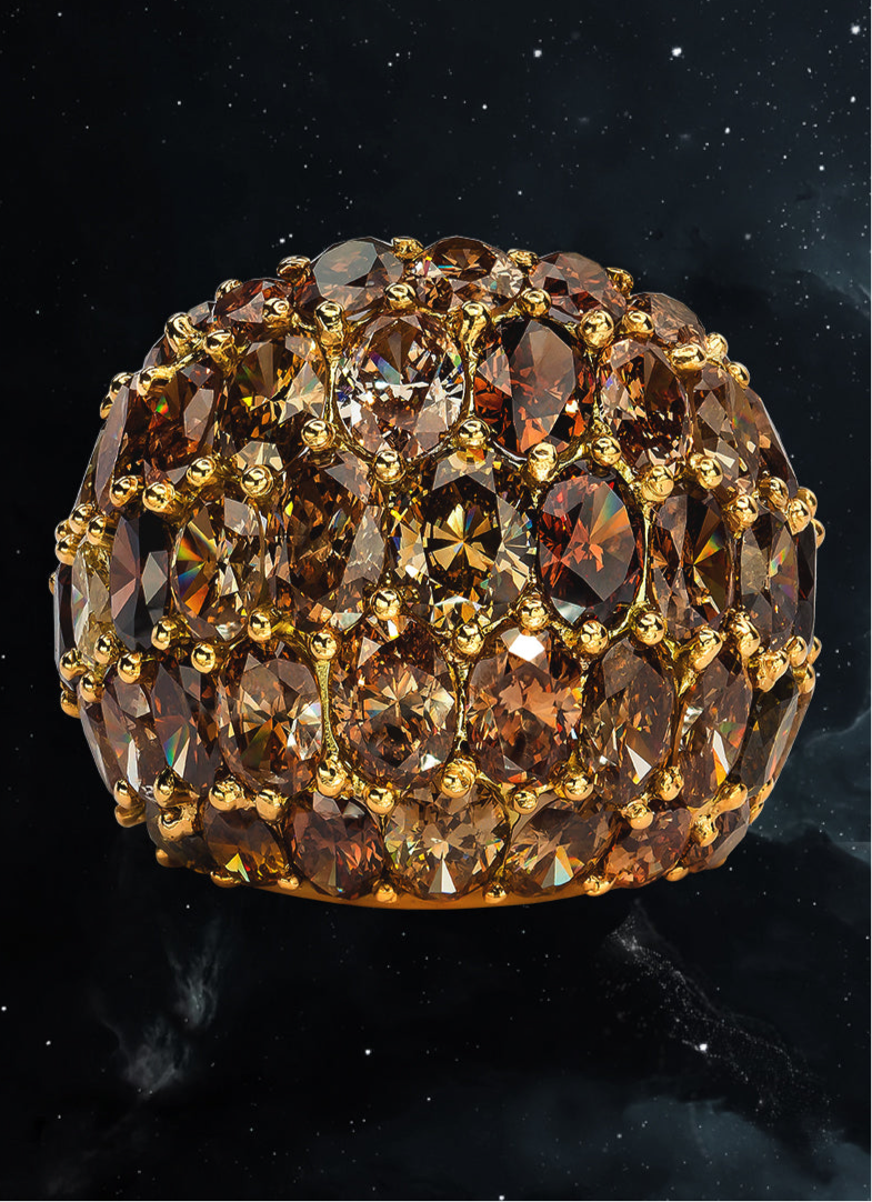 SIENNA : OVAL DIAMOND RING, 18K