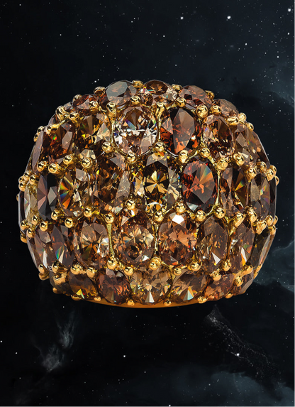 SIENNA : OVAL DIAMOND RING, 18K