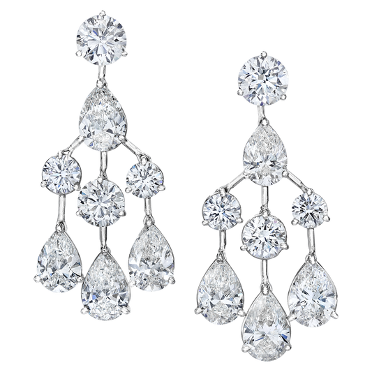 CASCADES : DIAMOND EARRINGS