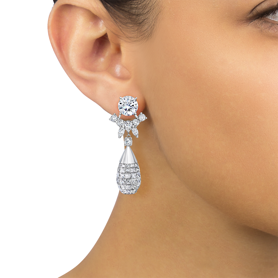ADAMAS : DIAMOND EARRINGS