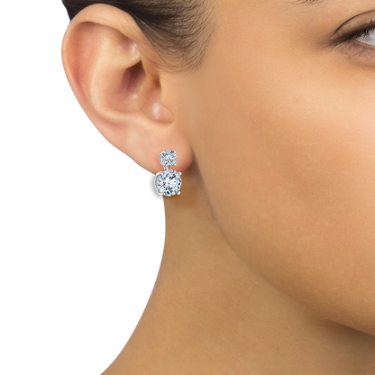 DROP : DIAMOND EARRINGS