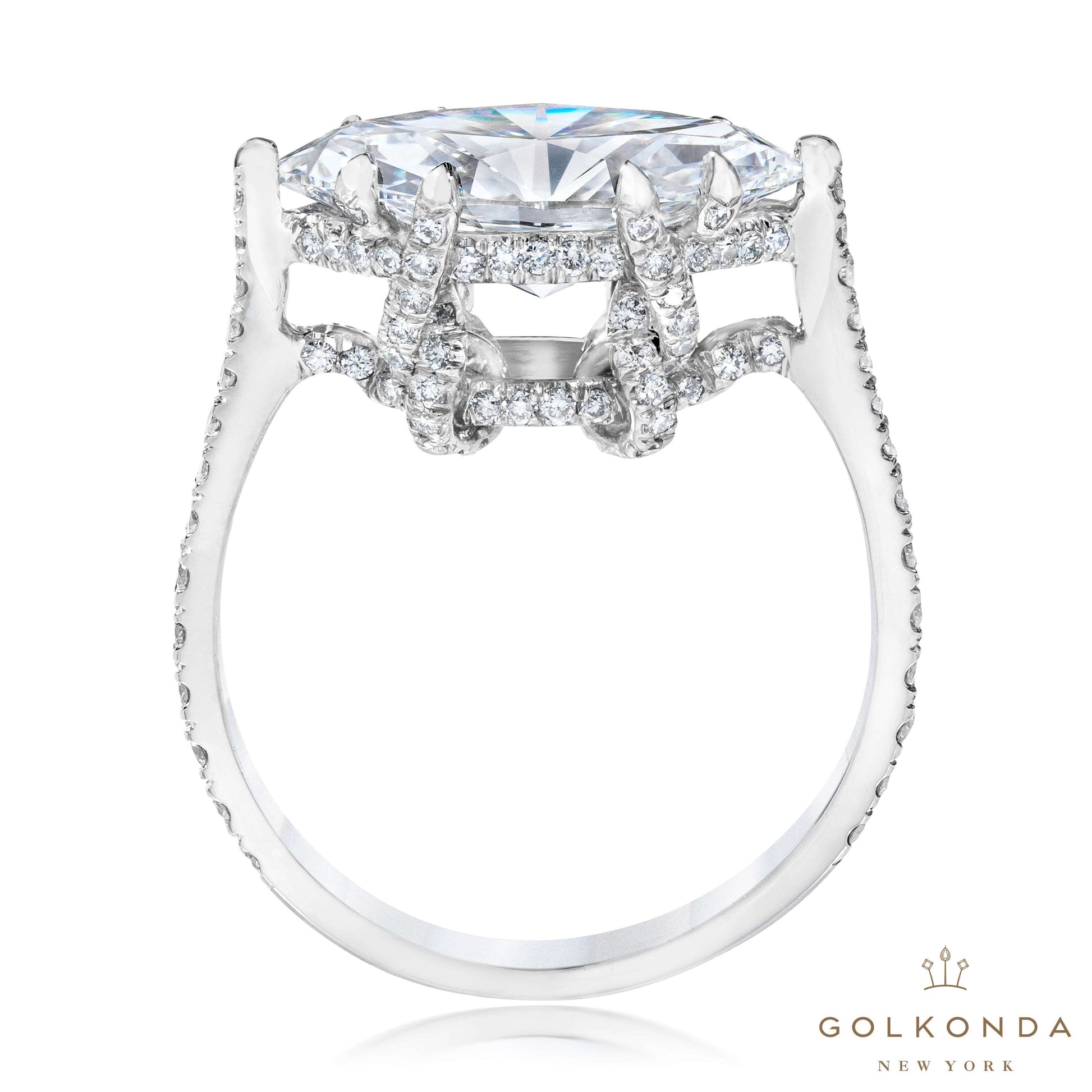 MARQUISE DIAMOND RING, CUSTOM 4 CARAT MARQUISE DIAMOND, PLATINUM