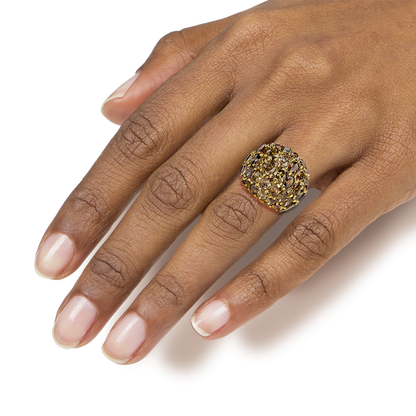 SIENNA : OVAL DIAMOND RING, 18K
