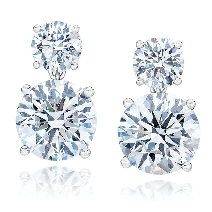 DROP : DIAMOND EARRINGS