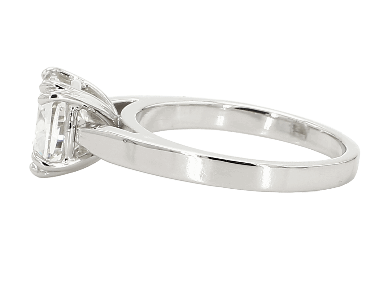 CUSHION BRILLIANT RING, 2.00 J VS2, PLATINUM, GIA 1315872560