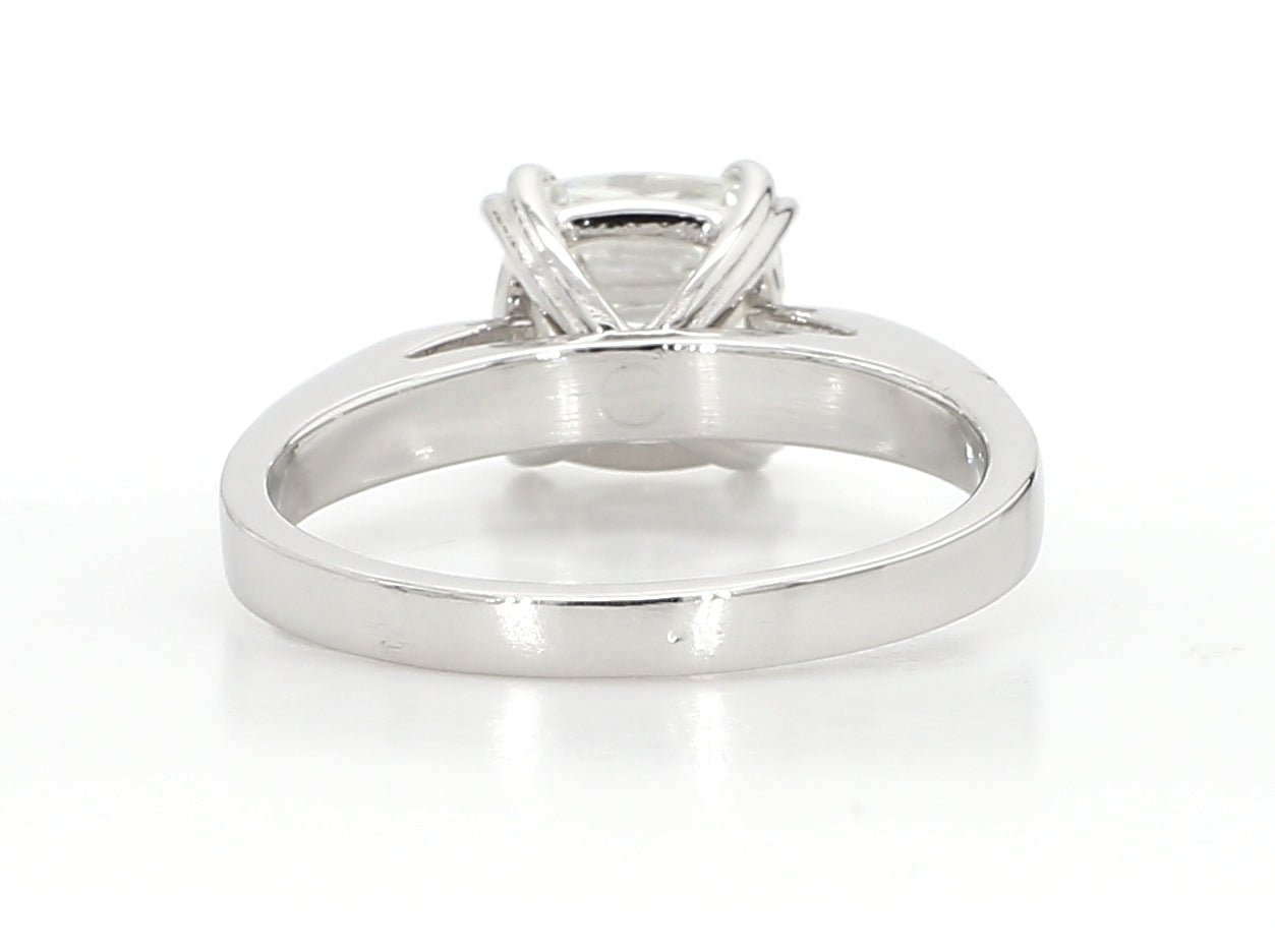 ENGAGEMENT RING CUSHION BRILLIANT CUT DIAMOND, 2.00 CARATS, J VS2, PLATINUM, GIA 1315872560